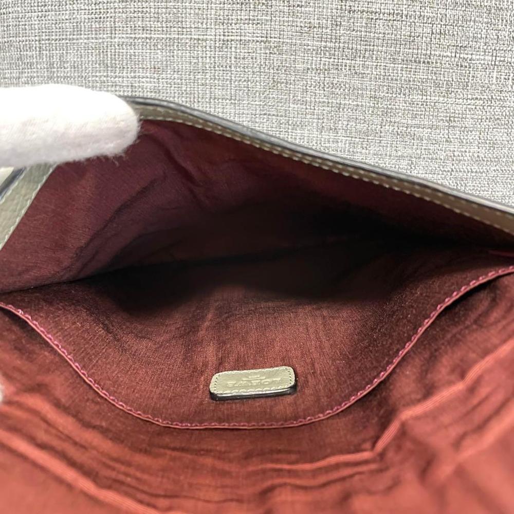 Loewe Shoulder Bag Calf Gray - Picture 8 of 10